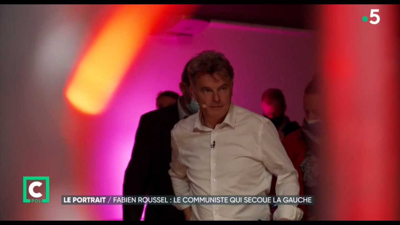 Portrait de Fabien Roussel sur France 5