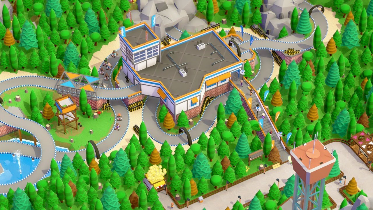 ABSOLUTE BEST AMUSEMENT PARK BUILDING CAMPAIGN EVER | Timber Creek Parkitect Gameplay
