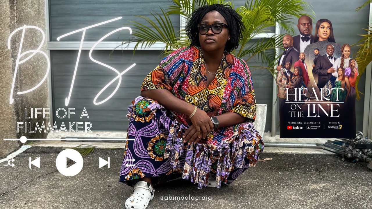 THE MAKING OF A HEART ON THE LINE NOLLYWOOD SERIES #bts #nollywoodmovies
