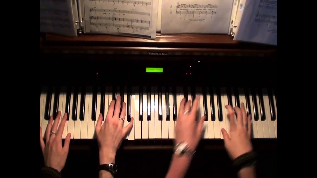 Haunted Halloween Medley - Piano Duet