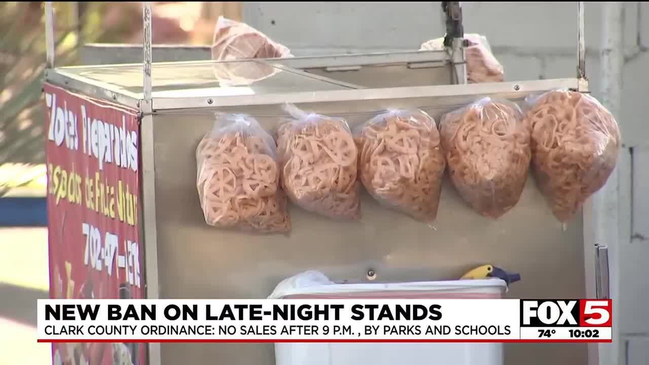 New ban on late-night vendors passes in Las Vegas
