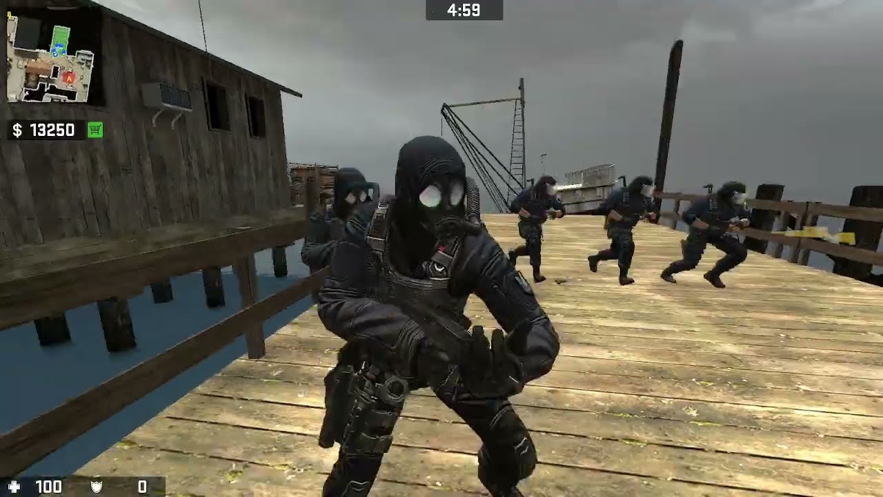 Counter-Strike: Source | COD MW2 Mod (de_seaside) - Gameplay [Part 2]