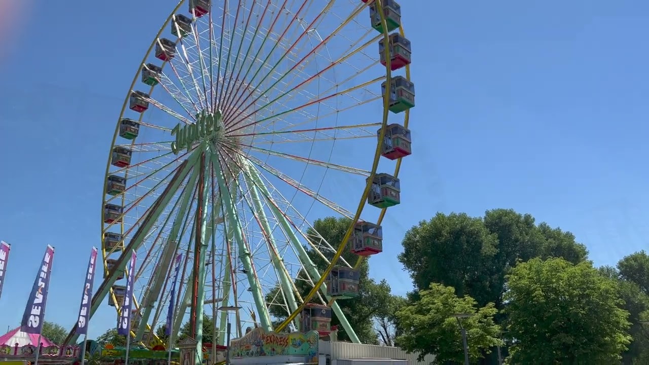 Das Jupiter Riesenrad in Konstanz, 2022
