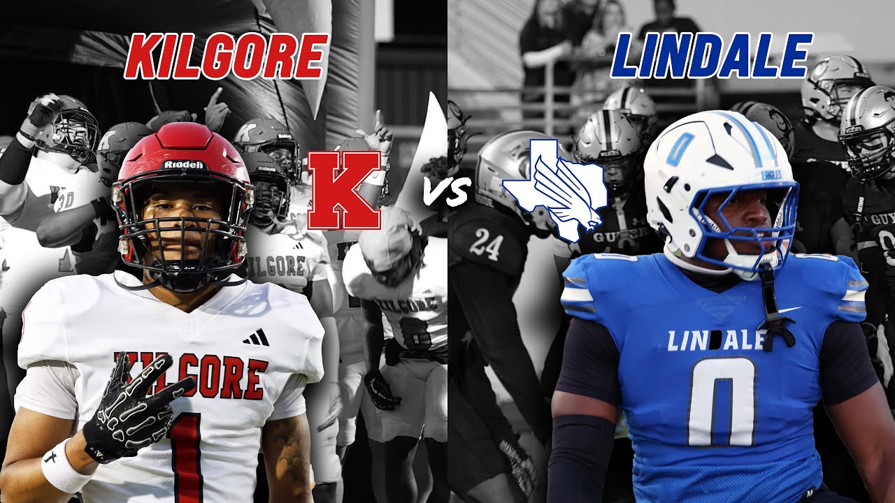 #3 Kilgore vs #9 Lindale 4A DI TOP 10 EAST TEXAS SHOWDOWN DISTRICT CHAMPIONSHIP ON THE LINE #txhsfb