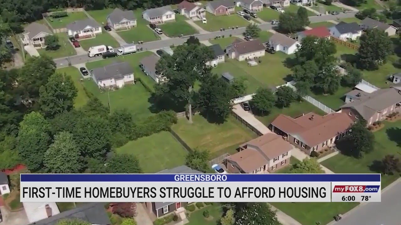 1st-time homebuyers struggle to afford housing in Guilford County