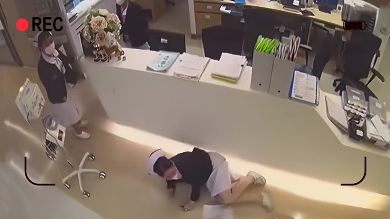 那些監控鏡頭下奇怪的瞬間！要不是監控記錄下來，怕是你不會相信！(´•༝•`)