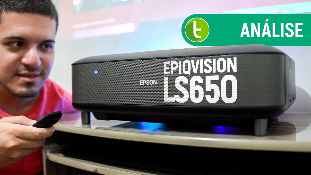 EPSON EPIQVISION LS650: PROJETOR PREMIUM ACERTA na IMAGEM e no SOM | Análise / Review