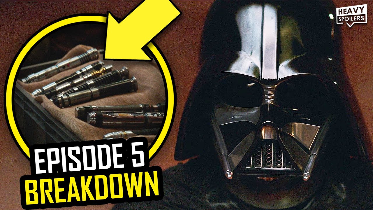 OBI WAN KENOBI Episode 5 Breakdown | Easter Eggs, Hidden Details And Things You Missed