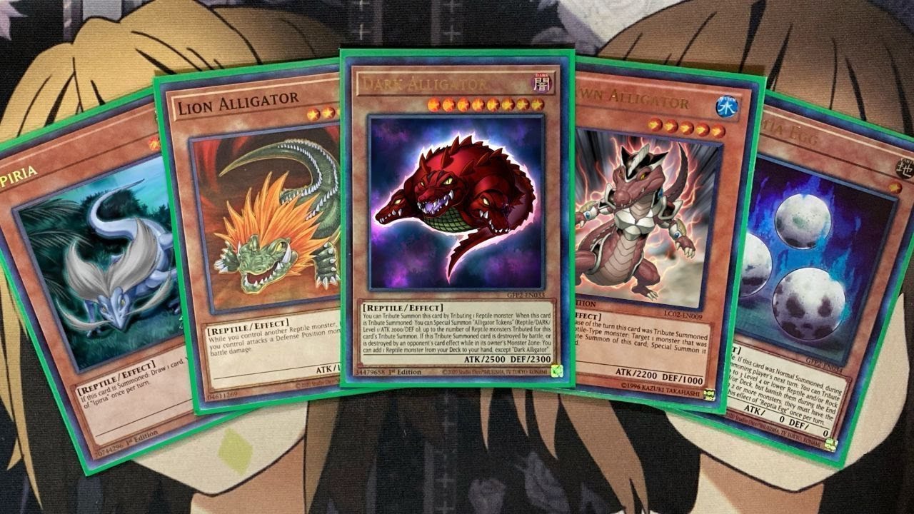 My Alligator Yugioh Deck Profile for July 2022