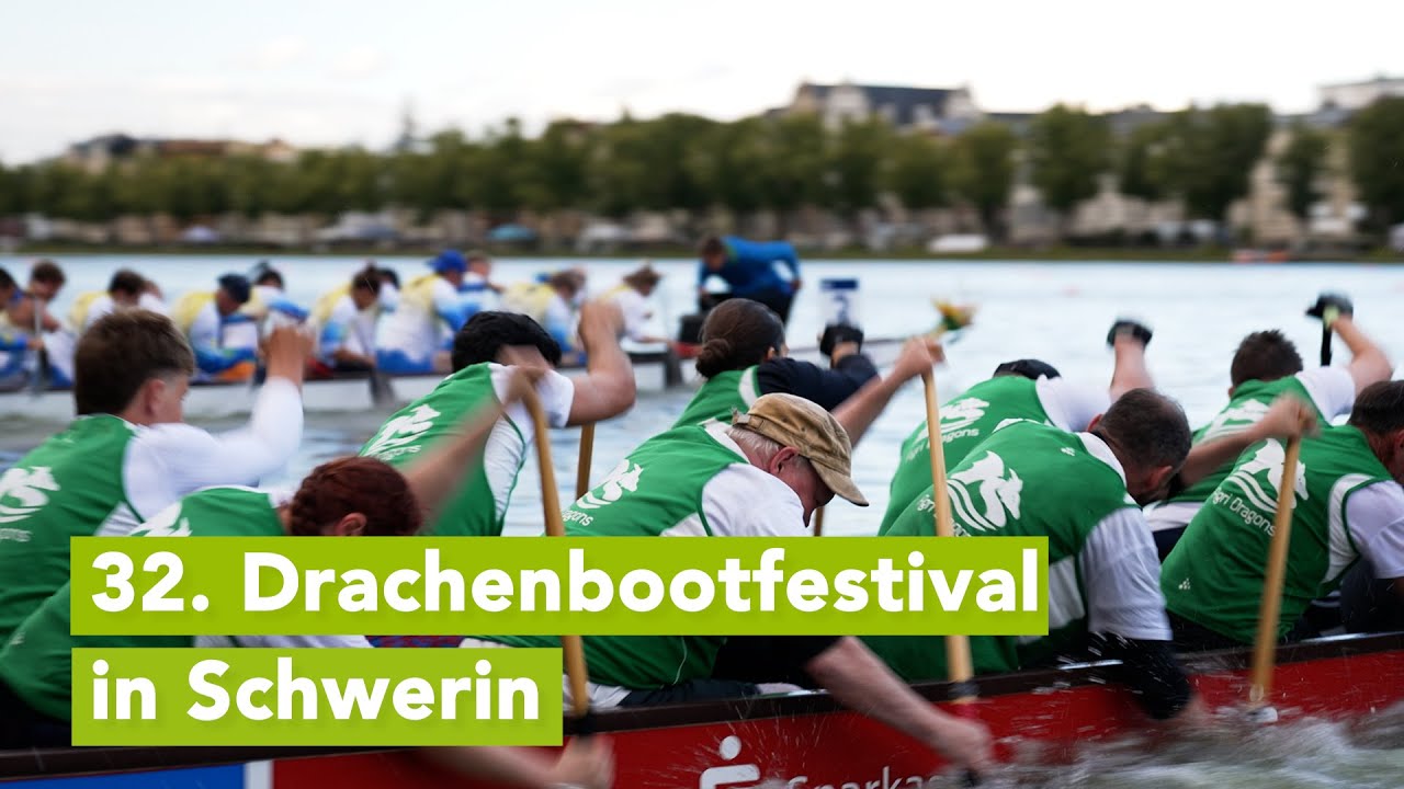 Energiegeladener Auftakt: Stadtwerke Sprint Cup eröffnet Drachenbootrennen Schwerin