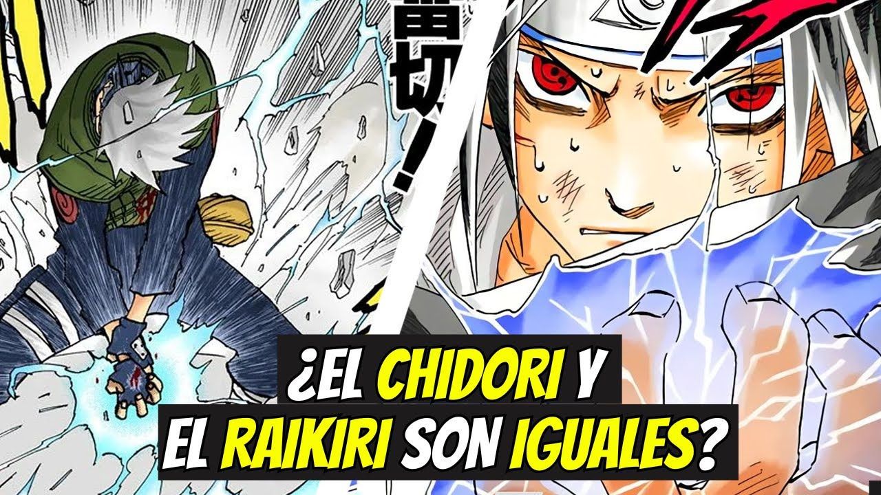 Chidori vs Raikiri: El SECRETO que Kishimoto Nunca Explicó