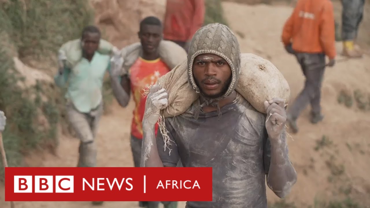 DRC: Inside the mines fought over by armies and wanted by Trump - BBC Africa