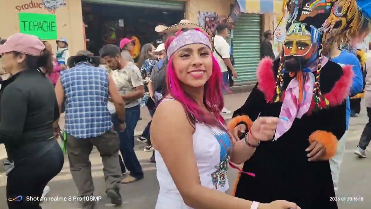 TEPETLIXPA Mex Comparsa Imperial Banda Tepe 20 Enero 2026