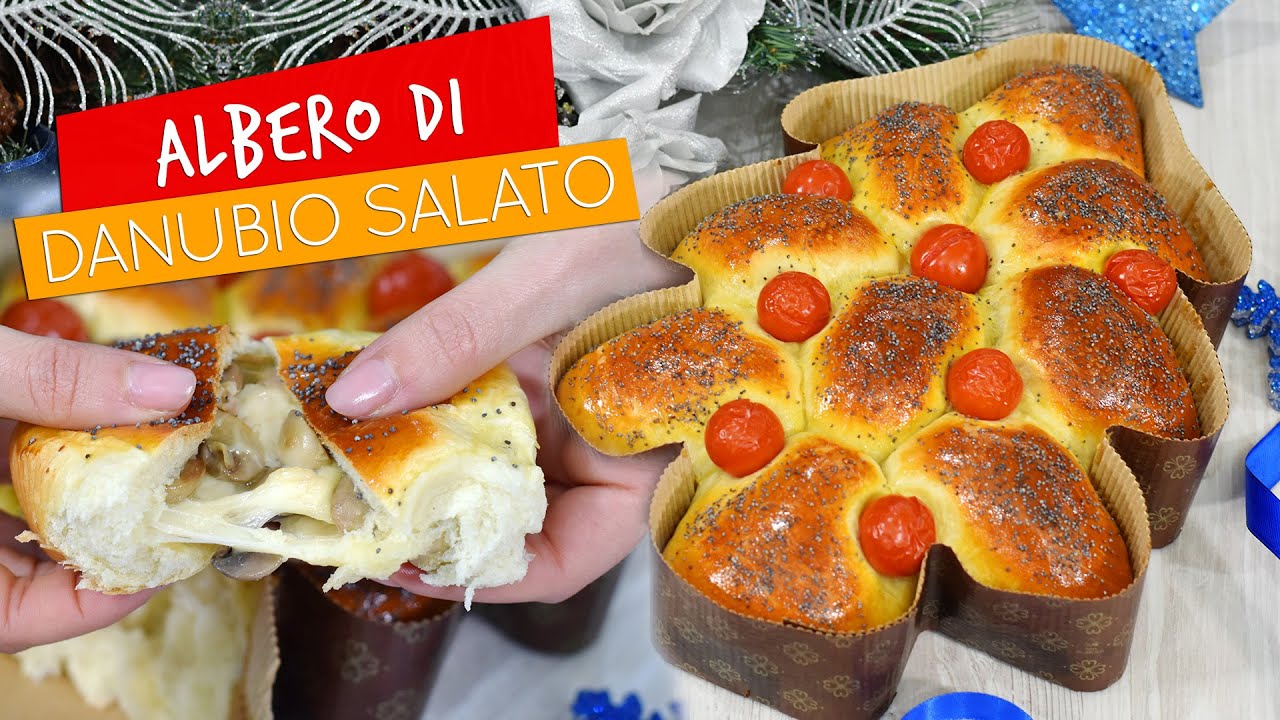 Albero di Danubio salato  - RICETTA FACILE di Natale