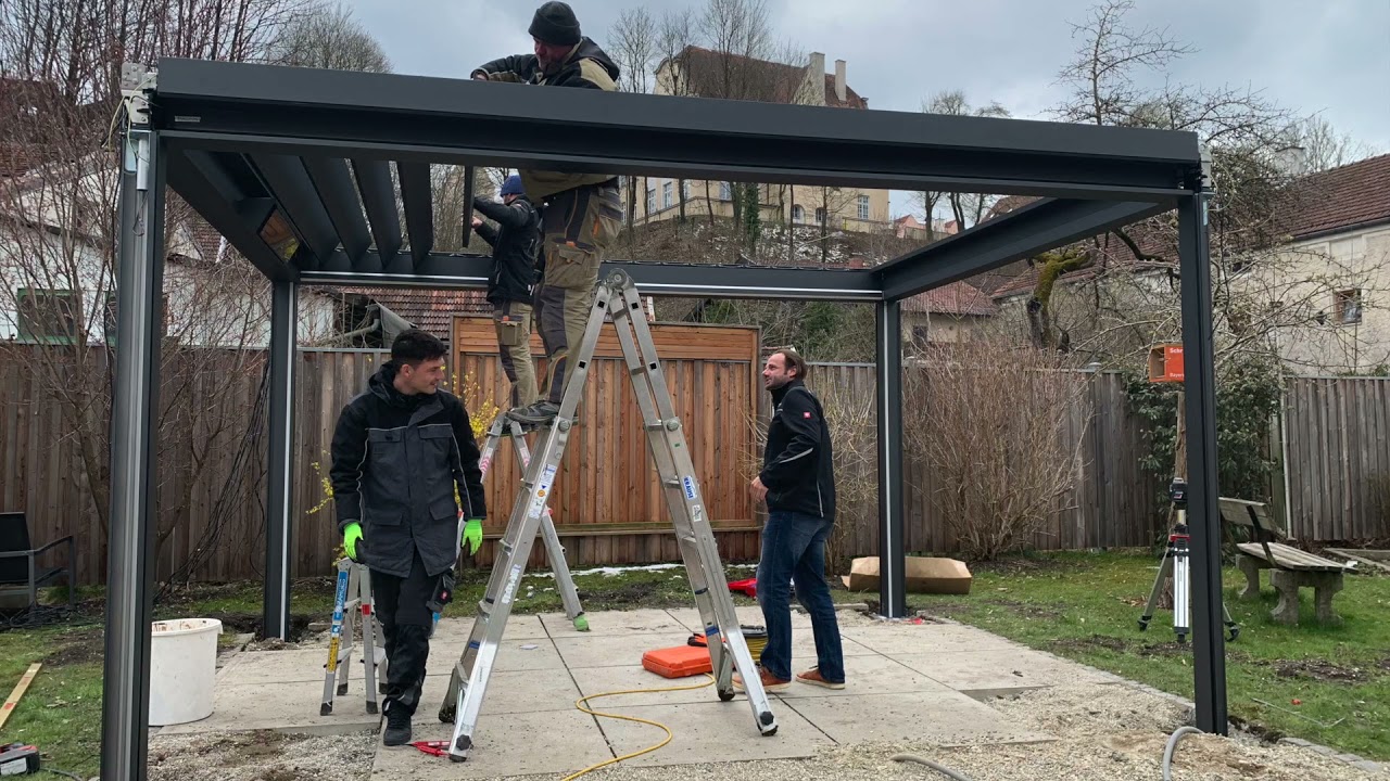 Warema Lamaxa L70 Aufbau April 2021