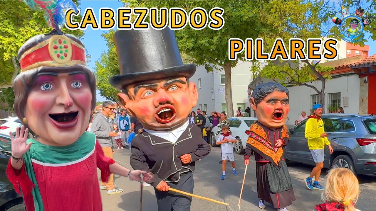 Gigantes y Cabezudos Pilares 2025 - La Jota