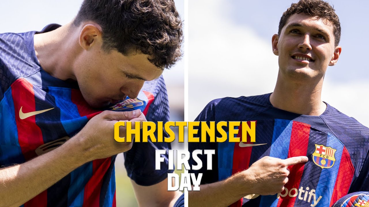 ANDREAS CHRISTENSEN our new Culer ✨