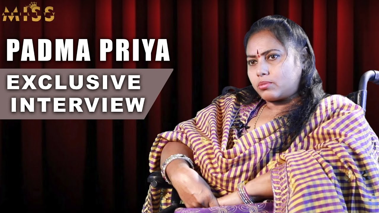 Padma Priya Exclusive Interview | #MissAbilityContest 2018