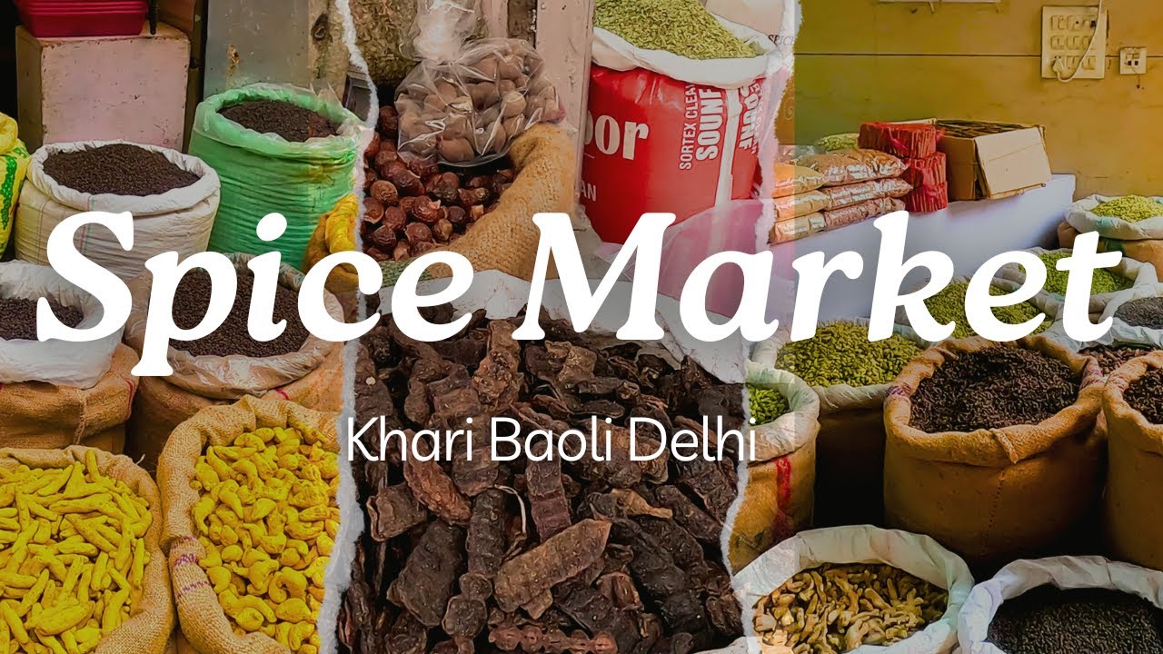 Wholesale SPICE MARKET In Delhi !! Masala Market Khari Baoli Delhi !! Spice Market Khari Baoli Delhi