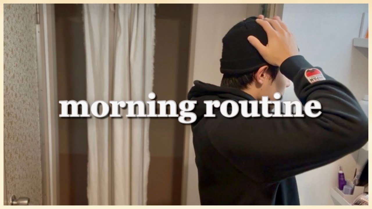 [vlog]朝3:45起床。休日朝のルーティン