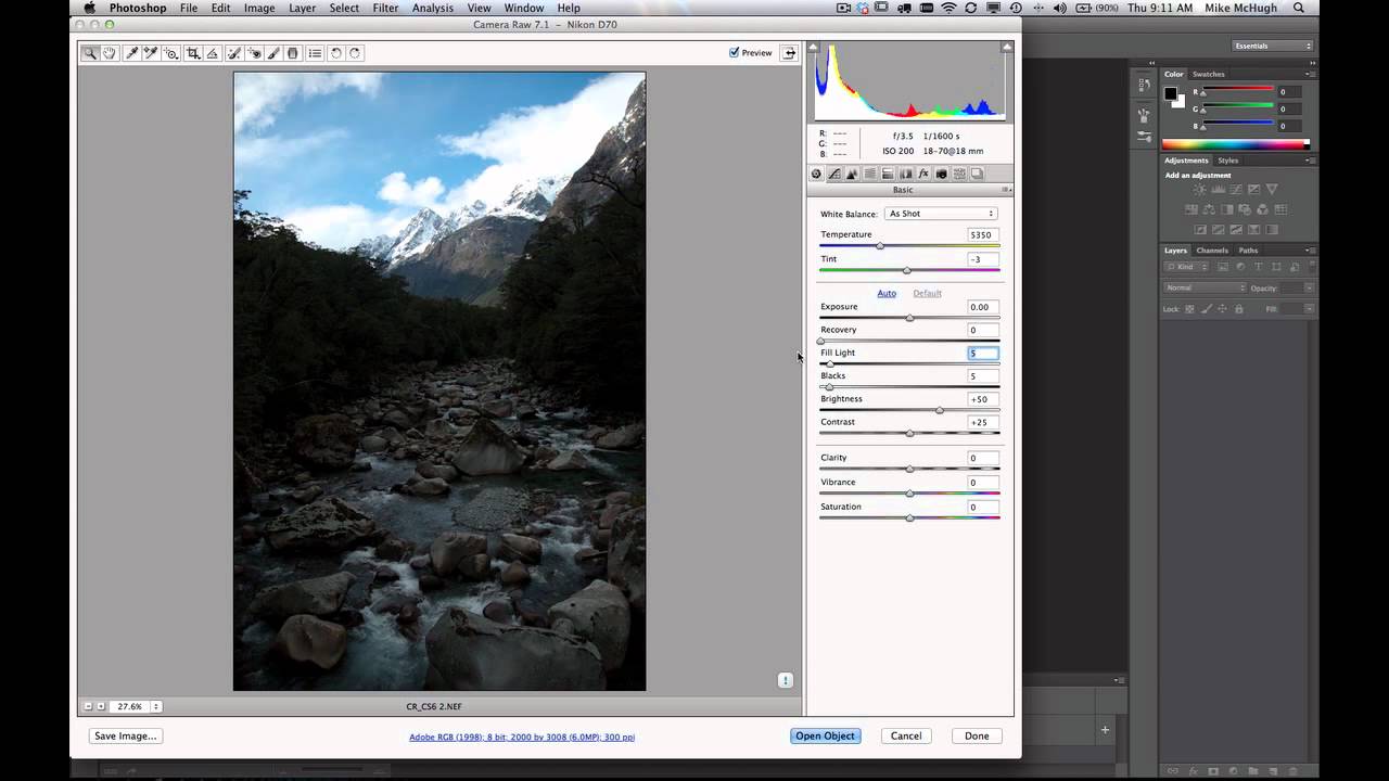 Camera Raw 7.1 New Adjustments (No. 99)
