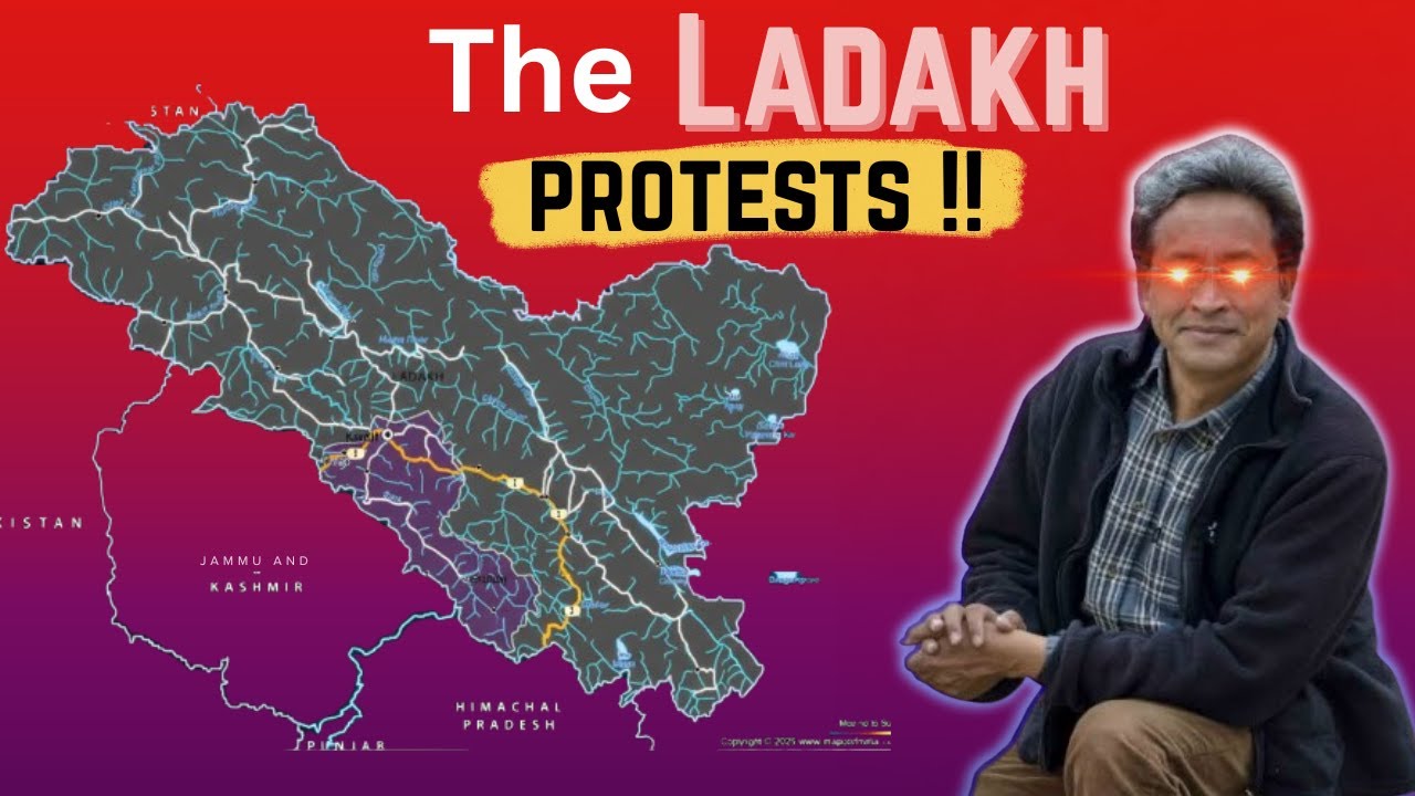 The Story Behind The Ladakh Protest | Historical background | Geographical location | Analysis