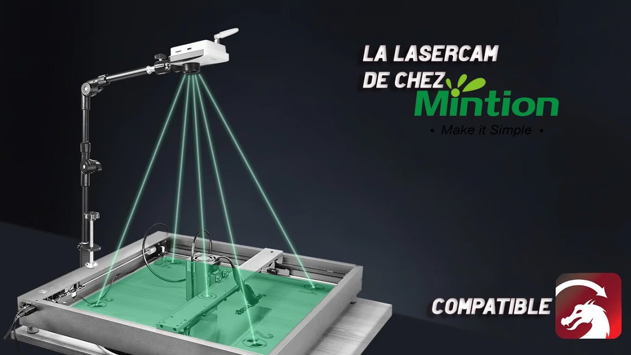Test de La LaserCam de chez Mintion - compatible Lightburn