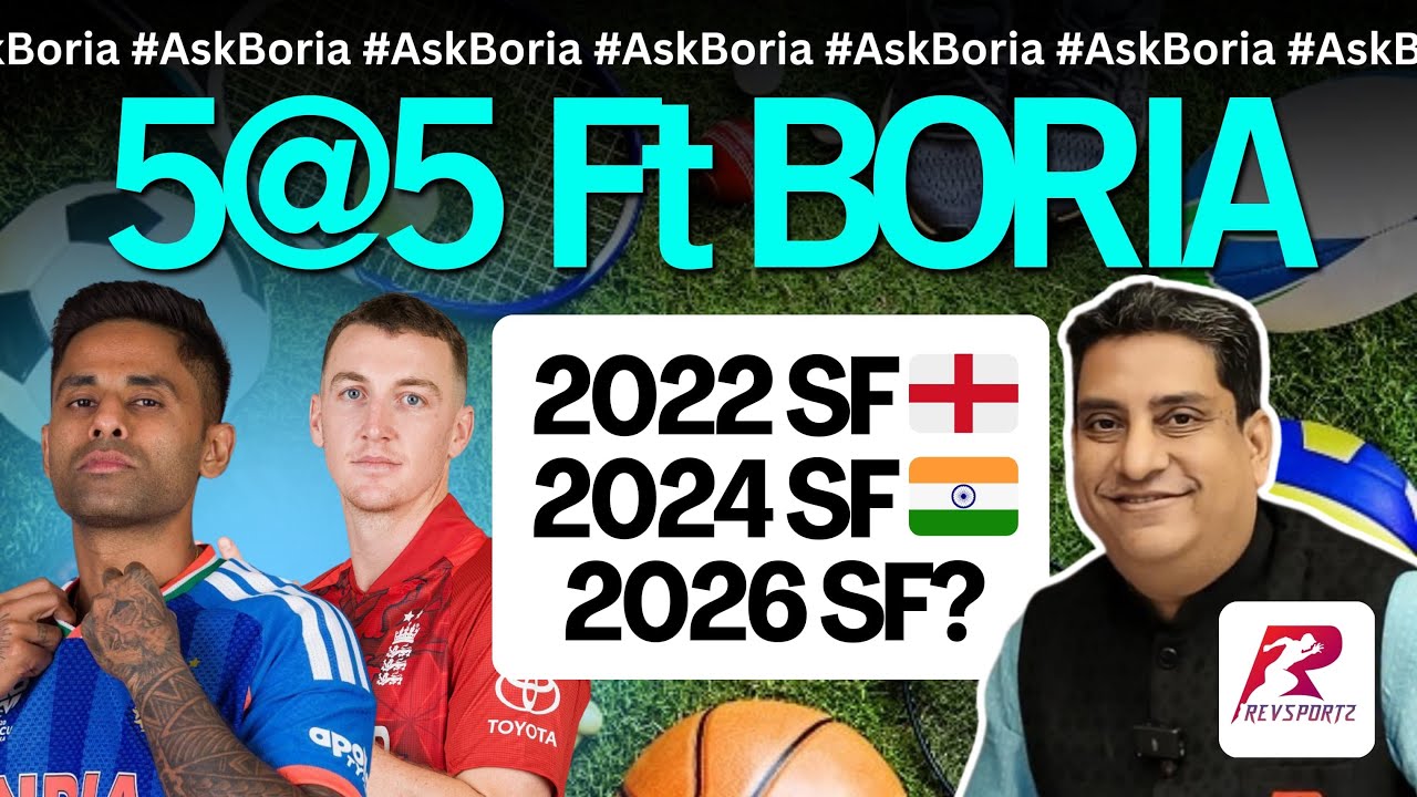 5@5 2022 SF England  2024 SF India 2026 SF ? | LIVE |