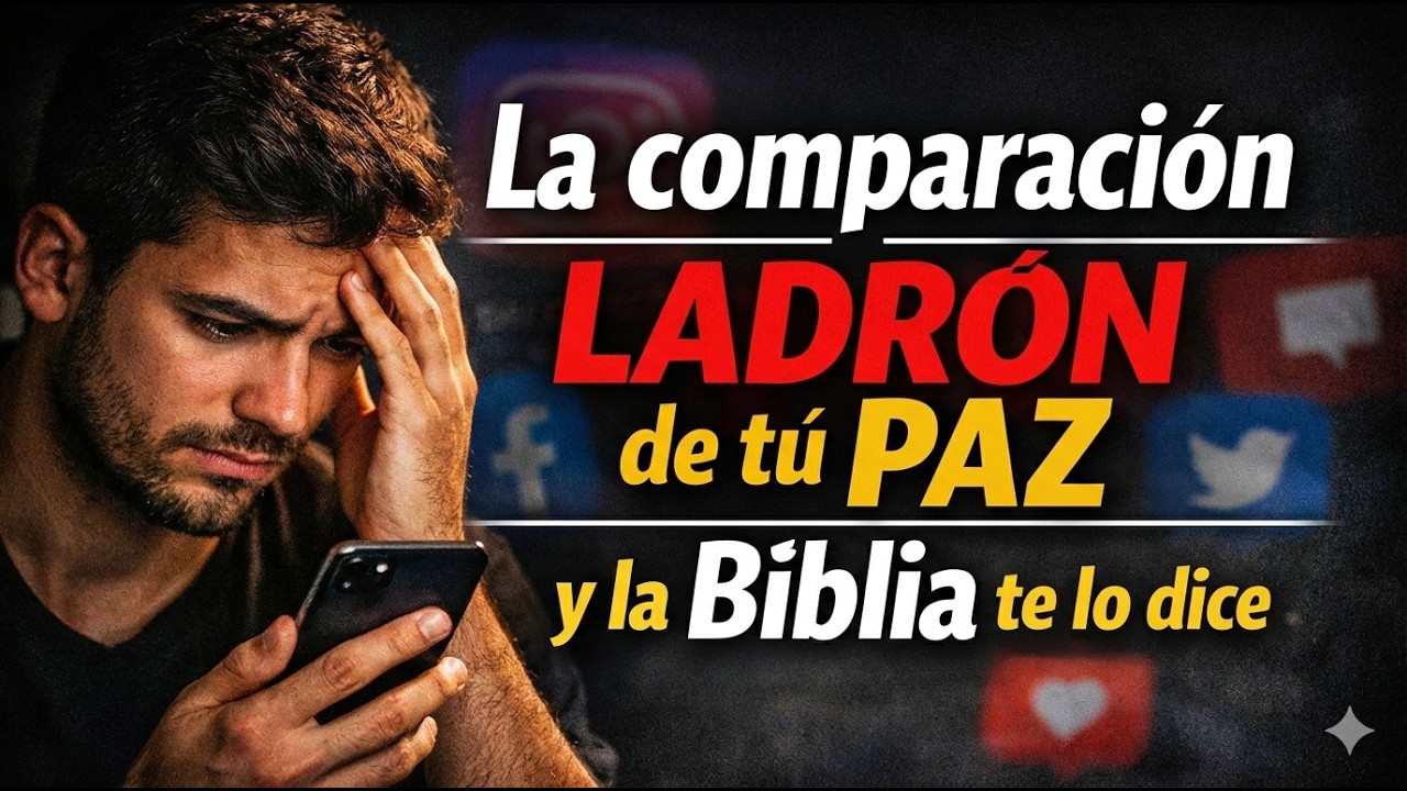 La comparación te está ROBANDO la paz( ya la  biblia te advierte de esto)