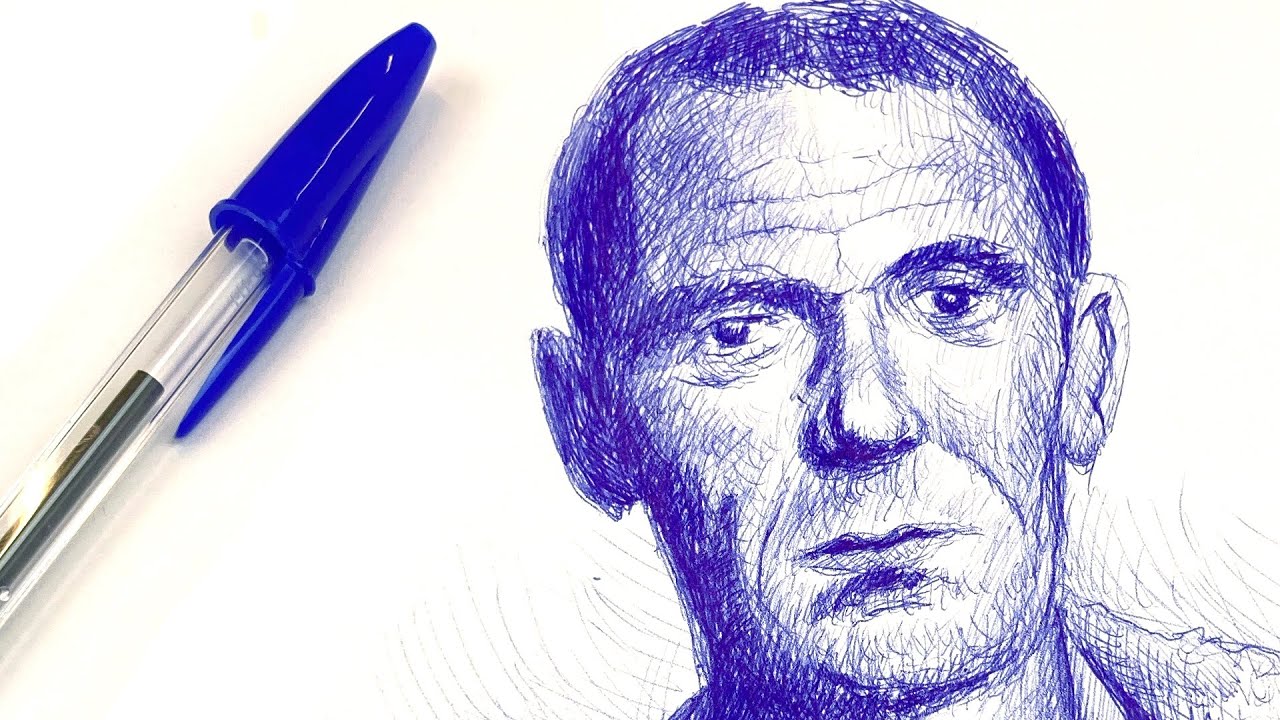 Un bic et c'est tout ! - Dessiner un portrait