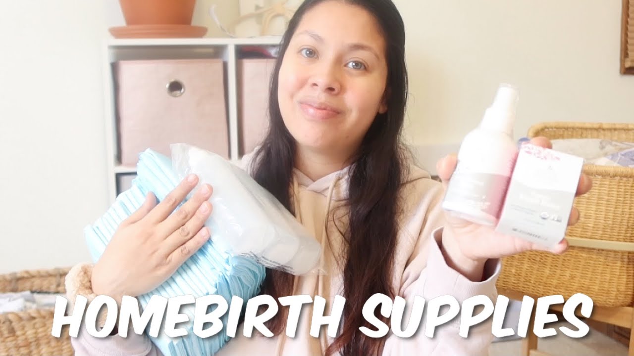 Home Water Birth Supplies Haul