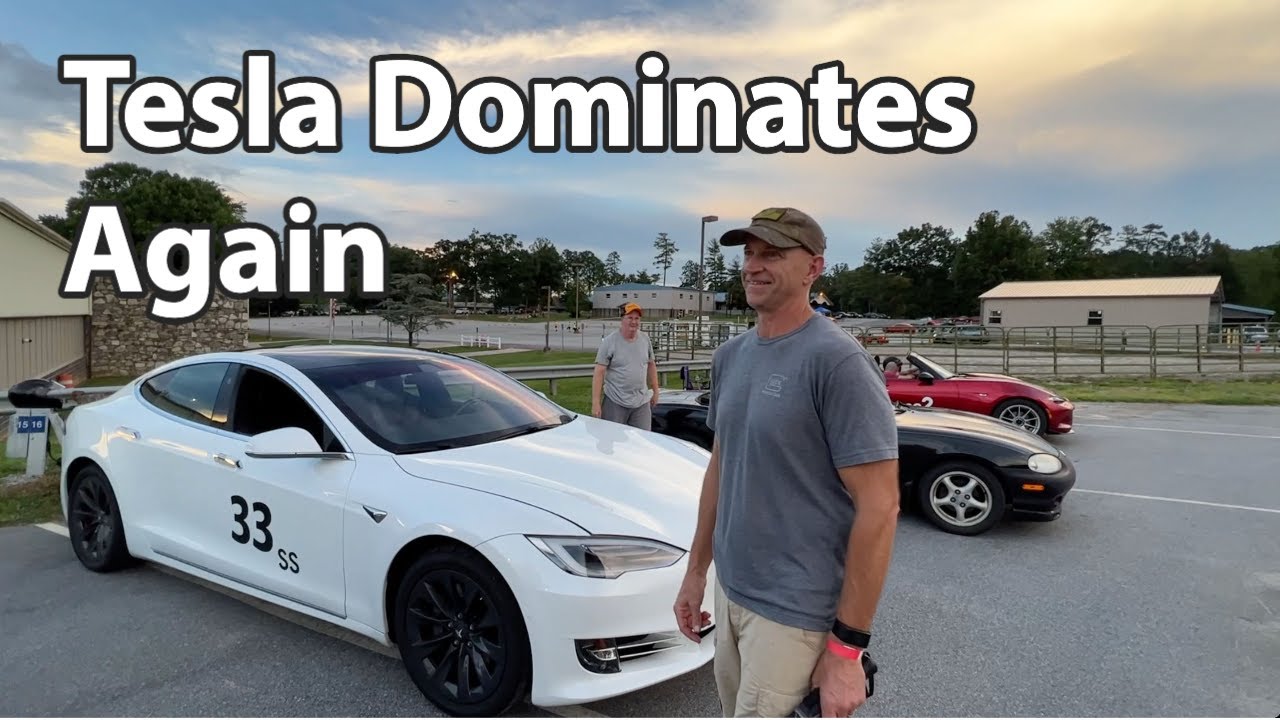 Tesla Dominates Autocross Again