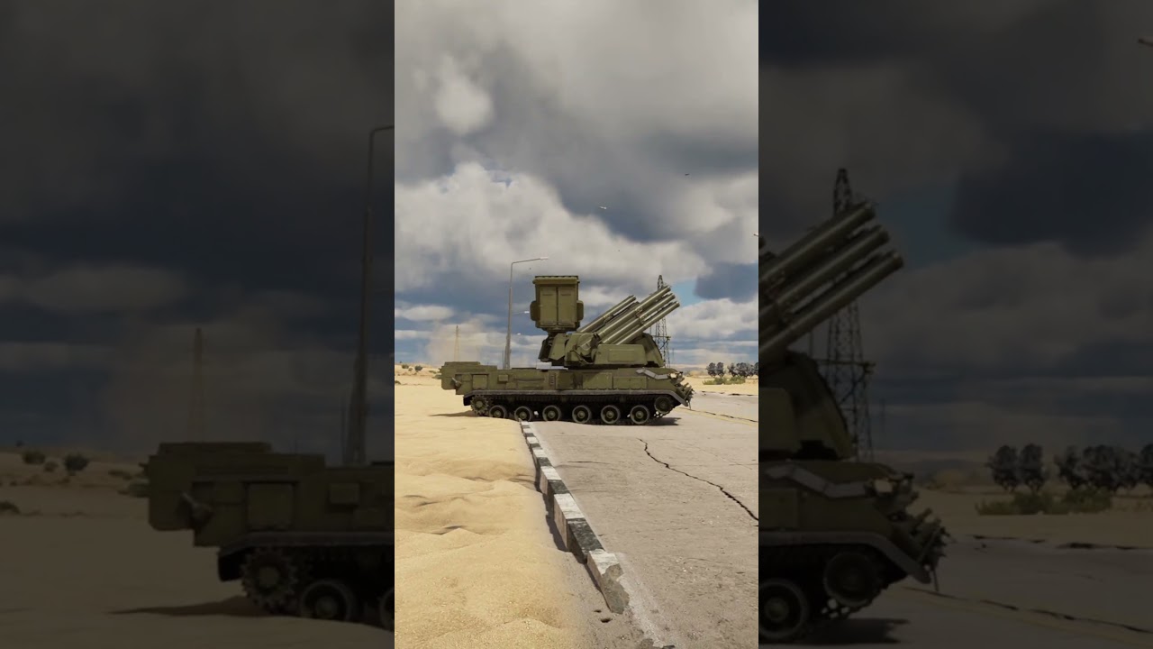 New Russian Pantsir Air Defense System on Action