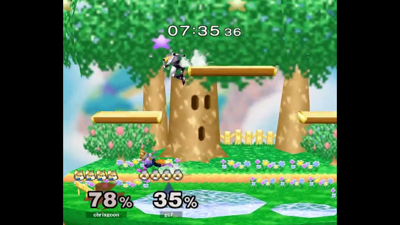 [ass] 177 - Melee Singles LR4 — chrisgoon ⟮Fox⟯ vs gcf_ ⟮Sheik, Zelda⟯