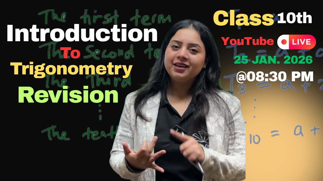 Class 10th Trigonometry Revision 🔥🔥 | Mathematics | Revision | Komal Sharma | 2025-26 | Part-3