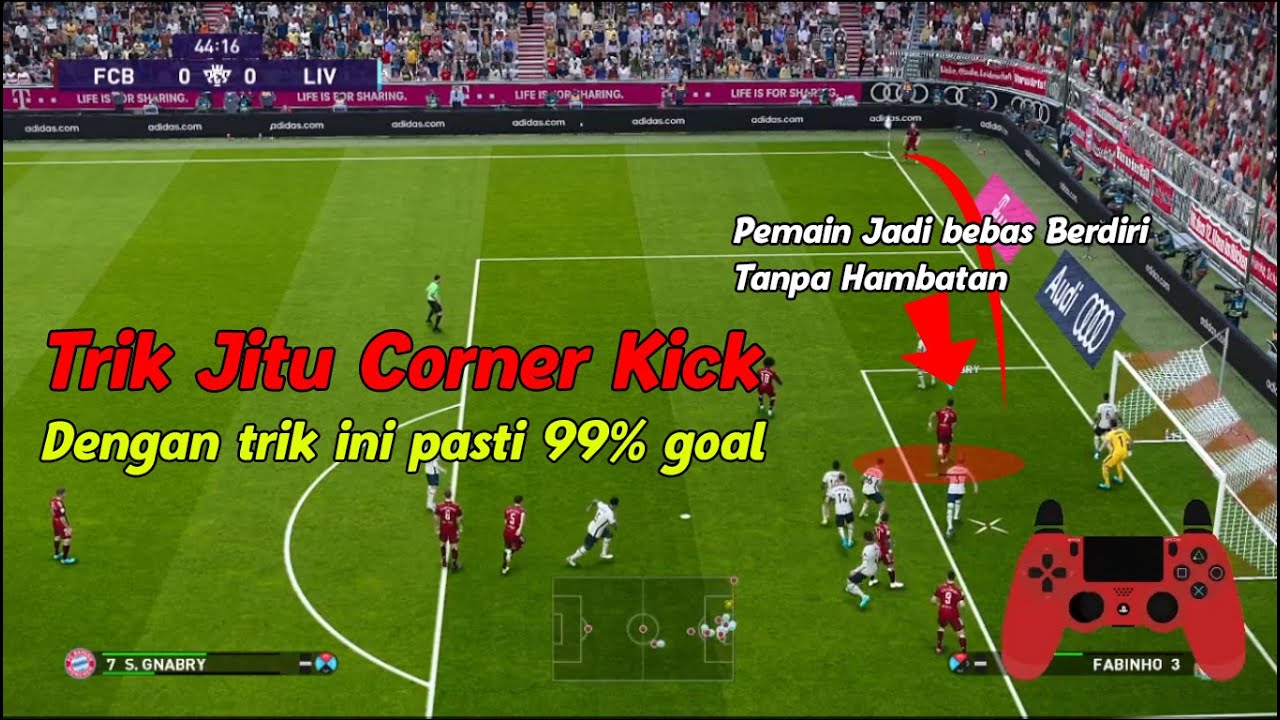 Trik Jitu Corner Kick Yang Mesti Kalian Tahu | PES 2021