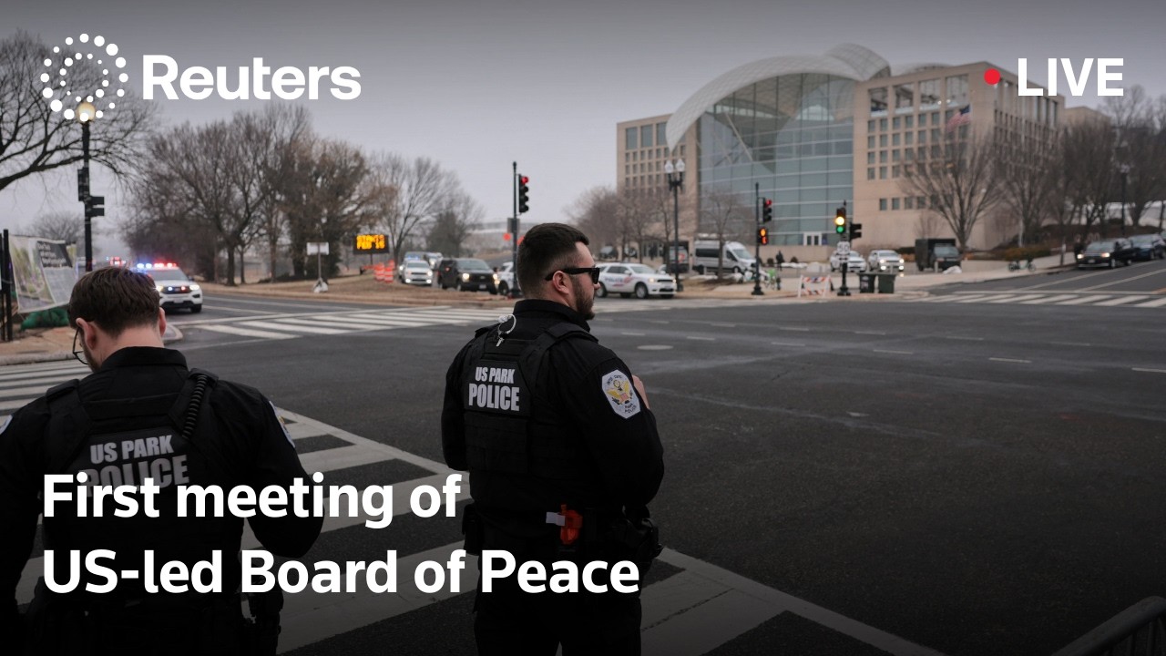 LIVE: First meeting of US-led Board of Peace