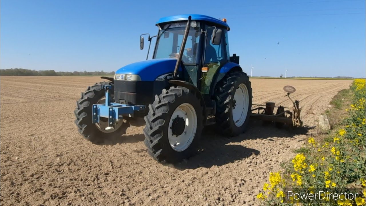 🌽🇨🇵SEMIS DE MAÏS 2021|NH td95d et semoir nodet 6 rangs