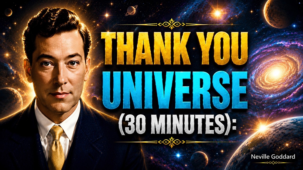 Listen Once Daily For 30 Minute | Morning Gratitude Affirmations for Abundance | Neville Goddard
