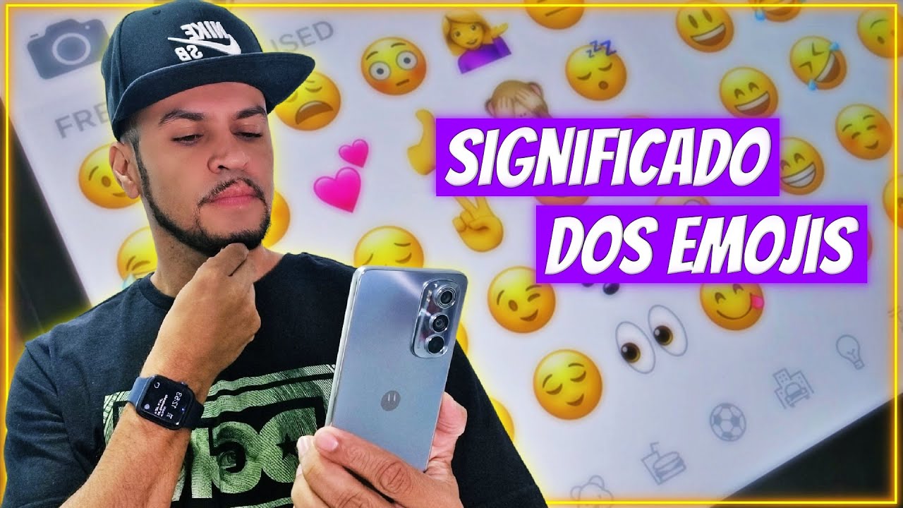 Descobri! Como ver o SIGNIFICADO DOS EMOJIS no Celular - Fiquei Surpreso é Muito Divertido!