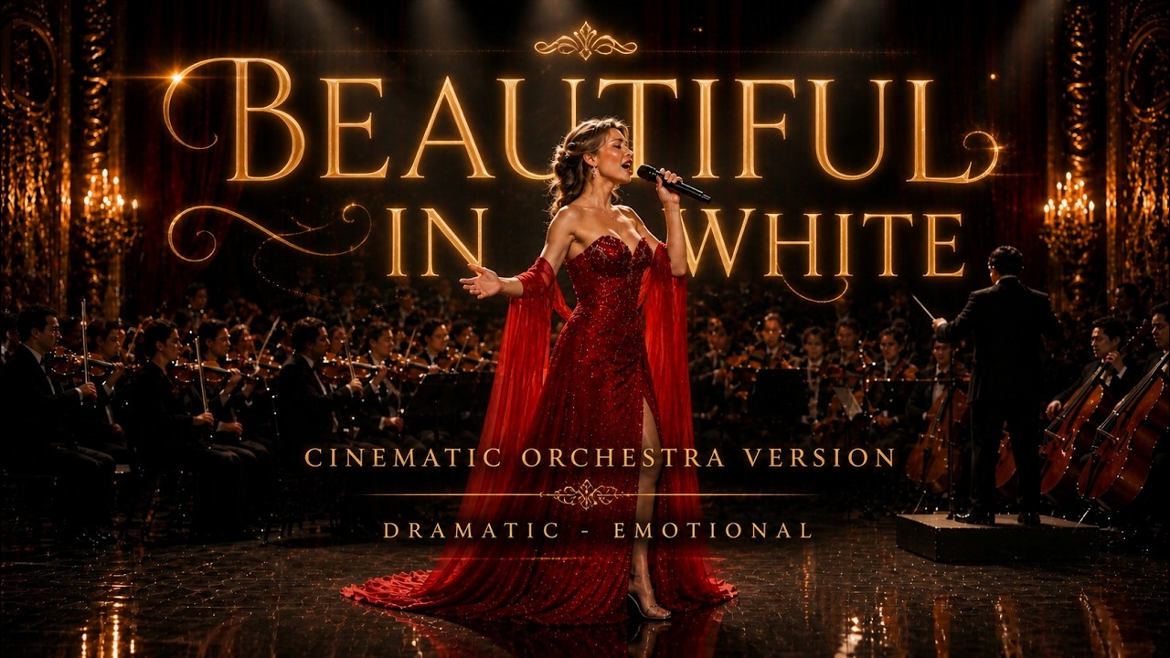 Beautiful In White &ndash; Cinematic Orchestral Cover | Emotional