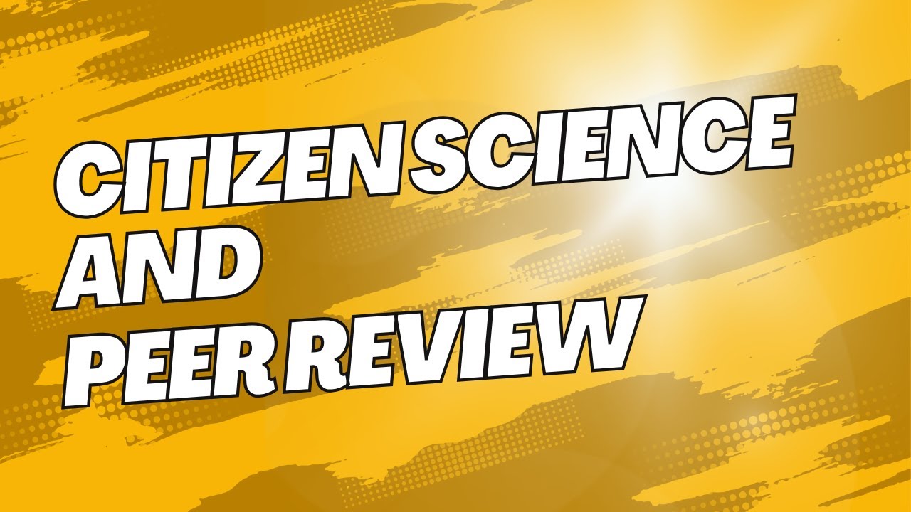 Citizen science and peer review