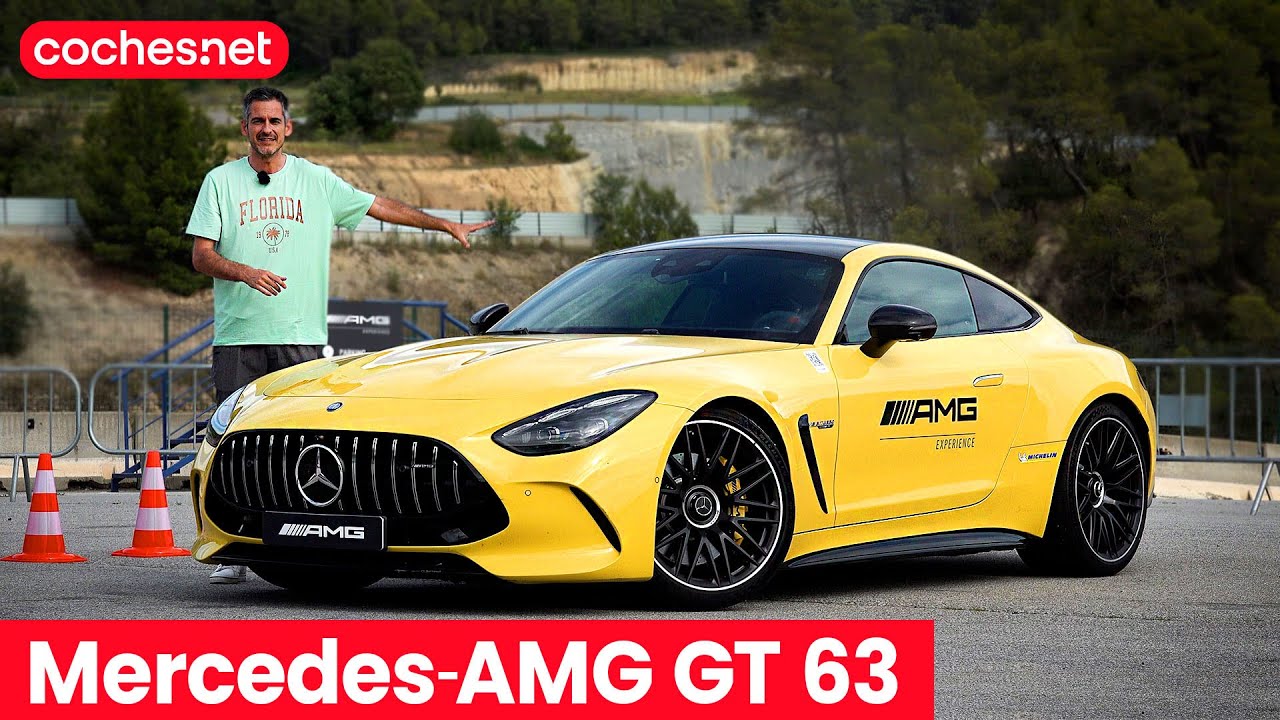 Mercedes-AMG GT 63 2024 | Prueba / Test / Review en español | coches.net