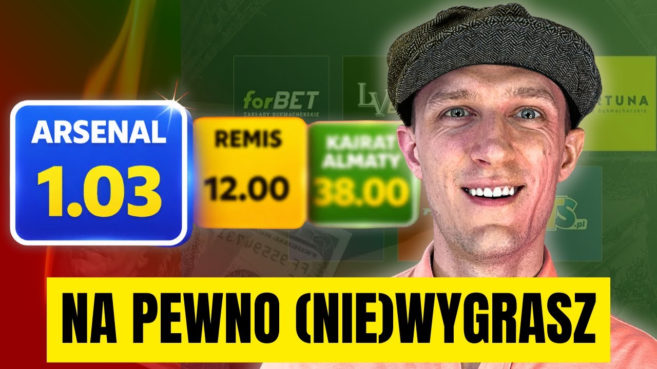 PEWNIAK w zakładach bukmacherskich.