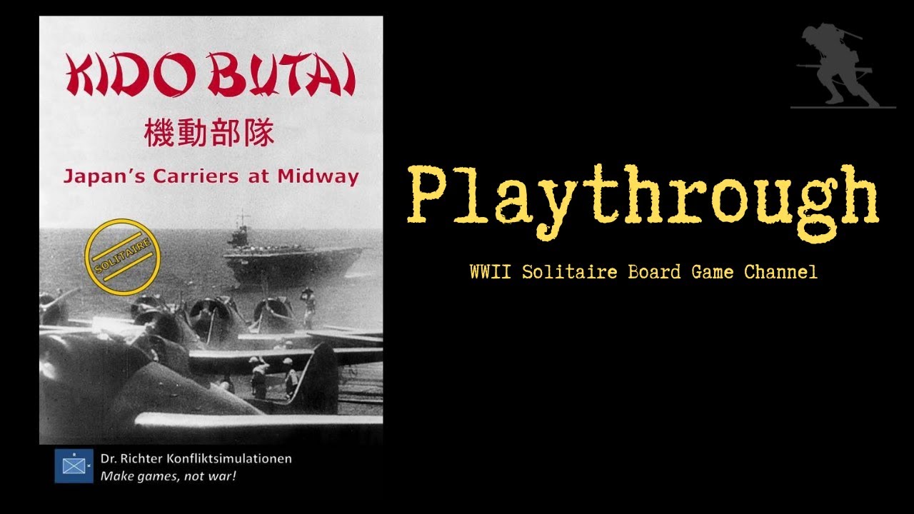 Kido Butai: Japan's Carriers at Midway - Playthrough