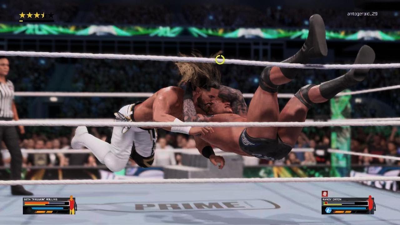 Seth Rollins vs Randy Orton – WWE Championship Match | WWE 2K25 PS5 Gameplay
