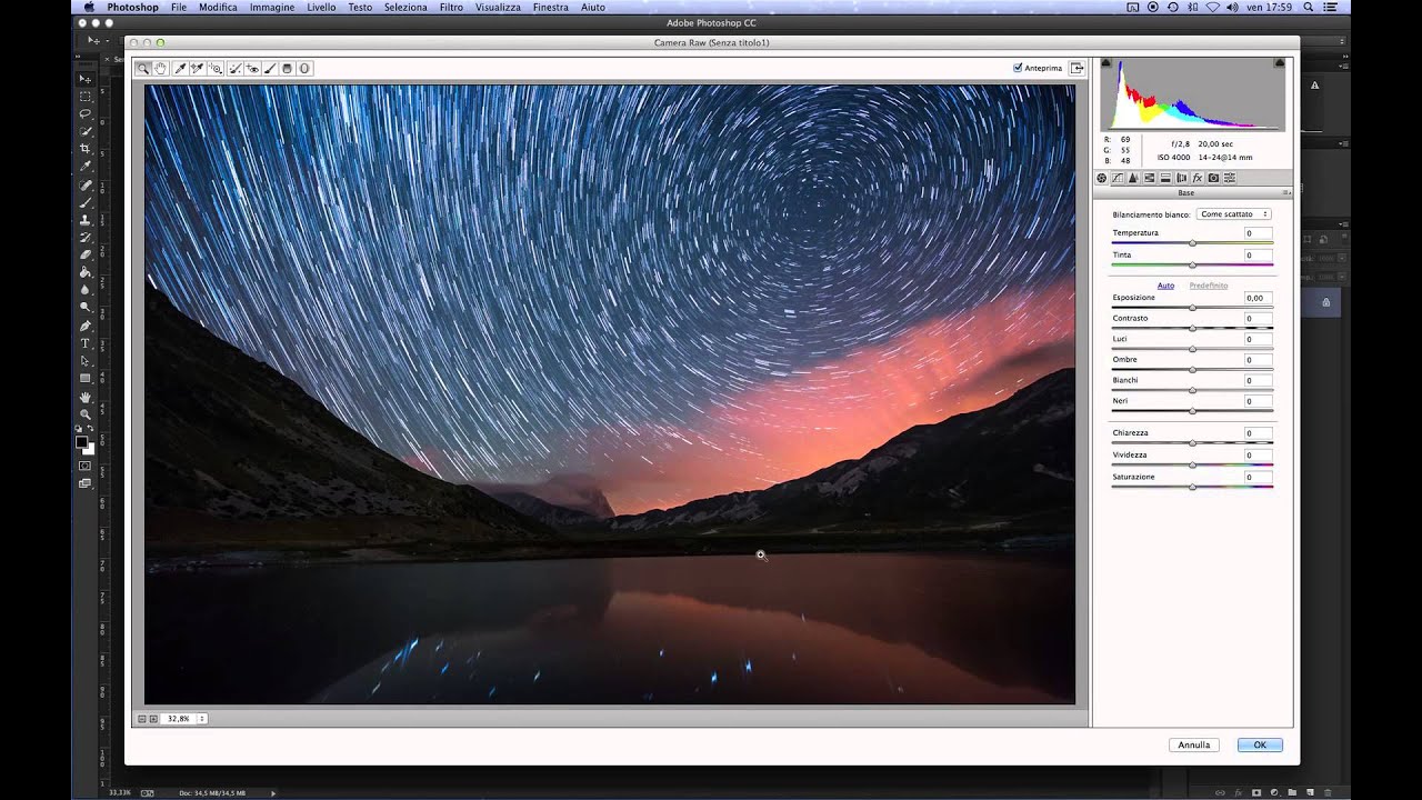 Tutorial Photoshop: come fare uno startrail