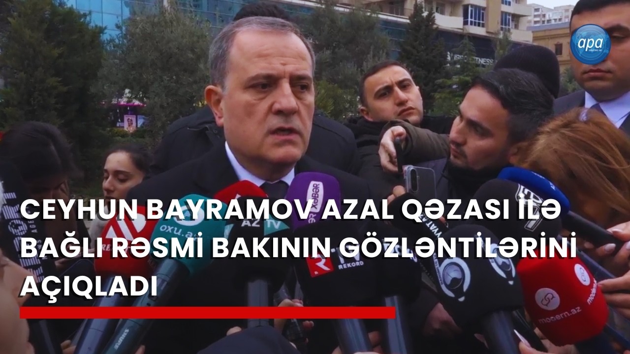 XİN rəhbərindən AZAL təyyarəsi ilə bağlı açıqlama | APA