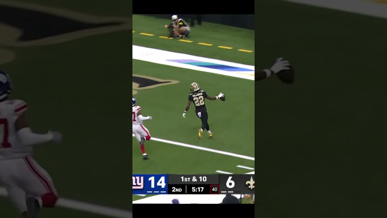 RASHID SHAHEED 87-YARD TOUCHDOWN  #football #sports #nflsports #nflfootball