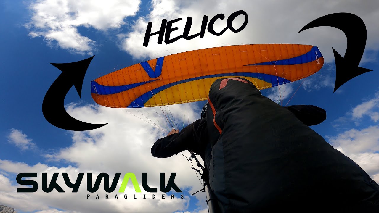 Unedited video of Helico wih Mescal 6 Skywalk